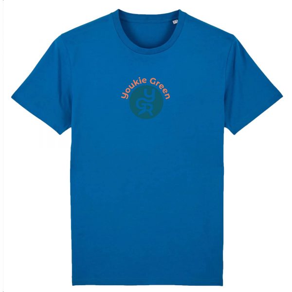 T- Shirt - youkie green bleu et rouge