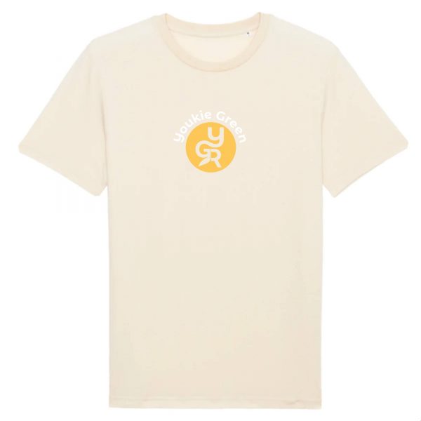 T-shirt - YG_jaune_nom blanc